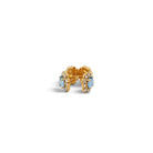 Ear Cuff Doble Óvalos Zafiro - Piedra de Toque