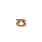 Ear Cuff Doble Rosada - Piedra de Toque