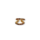 Ear Cuff Doble Topacio - Piedra de Toque