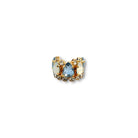 Ear Cuff Especial Ópalo y Azul - Piedra de Toque