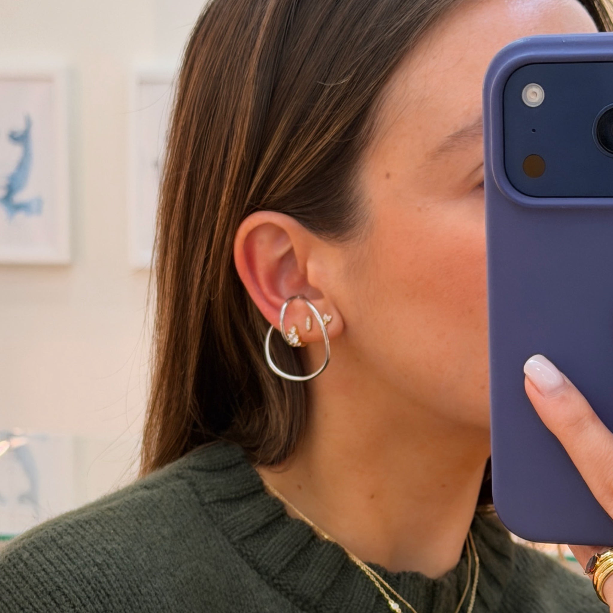 Ear Cuff Flux - Piedra de Toque