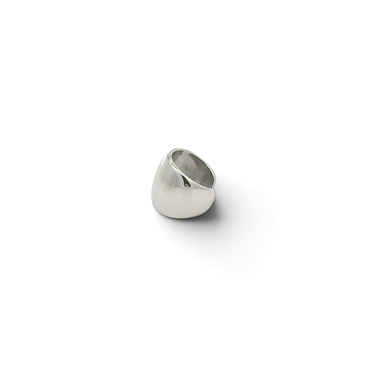Ear Cuff Liso Plata - Piedra de Toque