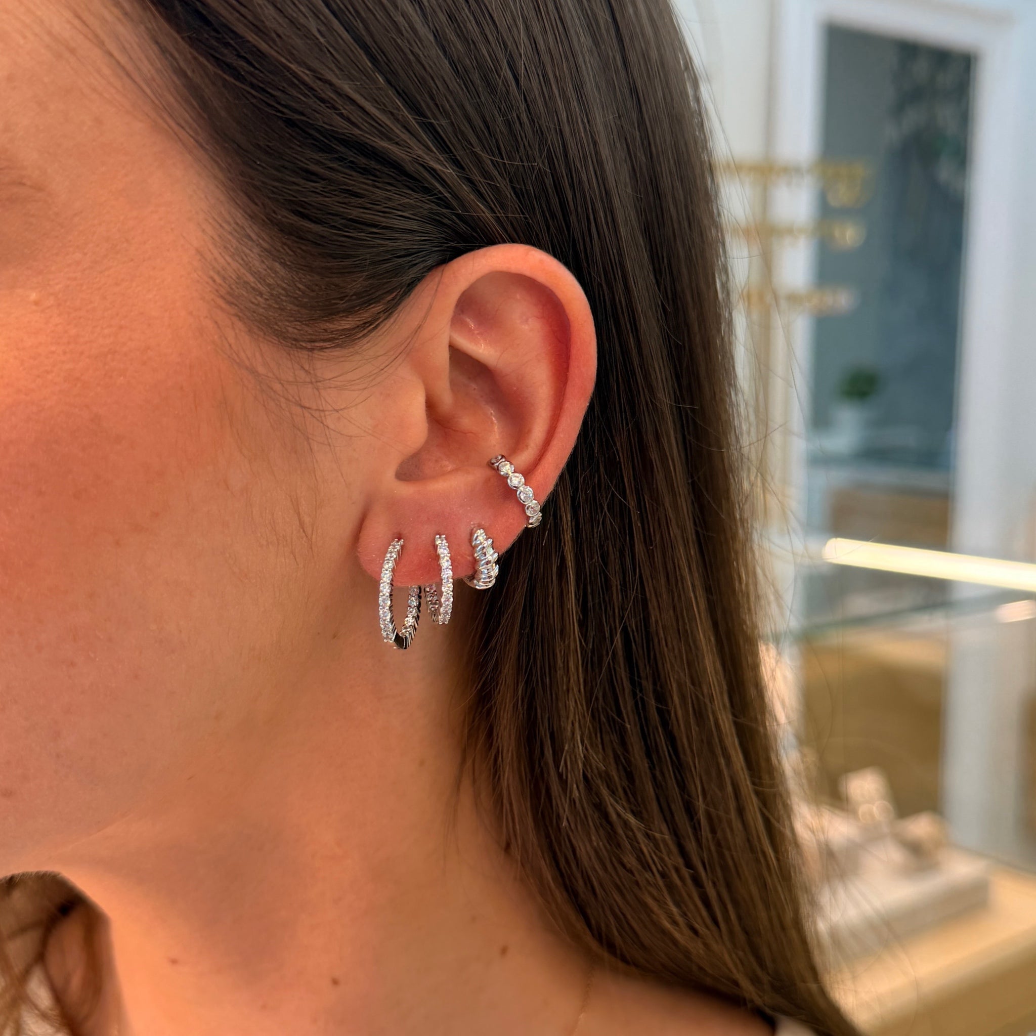 Ear Cuff Órbita - Piedra de Toque