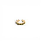 Ear Cuff Simple Oliva - Piedra de Toque