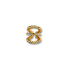 Ear Cuff Triple Cristal - Piedra de Toque
