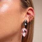 Ear Cuff Triple Rose - Piedra de Toque