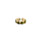 Ear Cuff Verde Oliva - Piedra de Toque