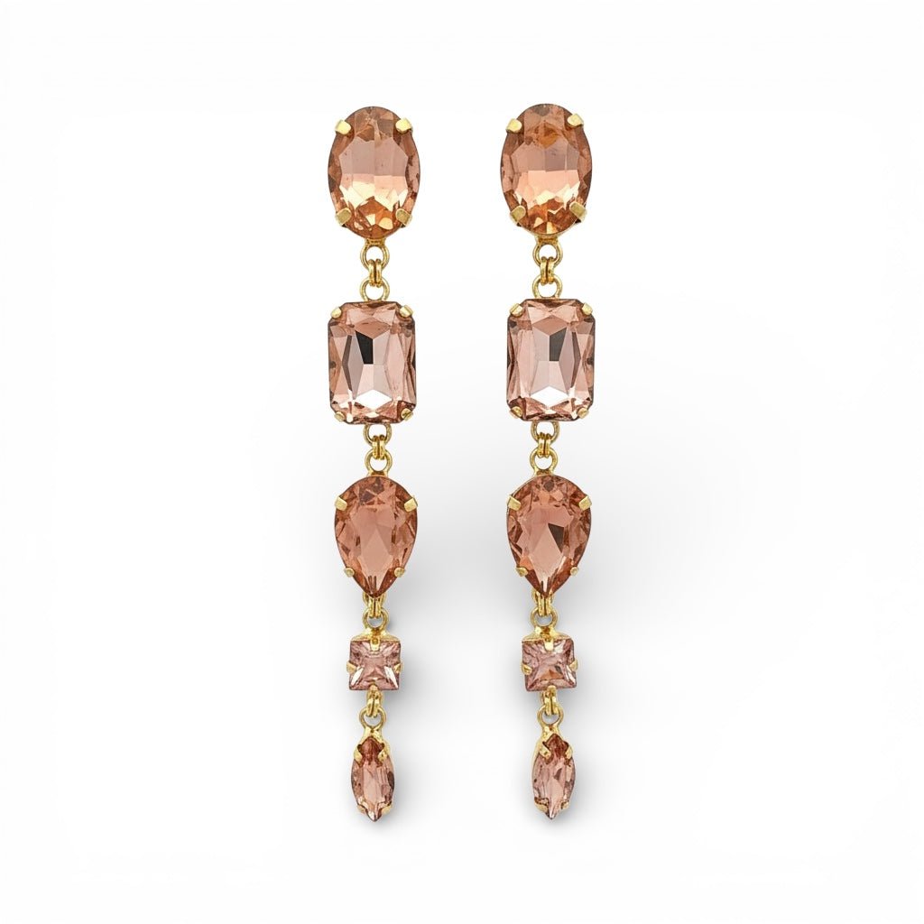 Pendiente Escala Peach - Piedra de Toque