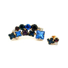 Pendiente Trepador Tonos Azules - Piedra de Toque