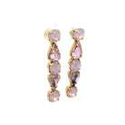 Pendientes Barra Rosa Palo - Piedra de Toque