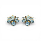 Pendientes Celestea Bloom - Piedra de Toque