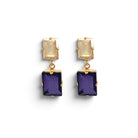 Pendientes Champagne y Tanzanita - Piedra de Toque