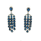 Pendientes Chandelier Azul - Piedra de Toque