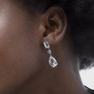 Pendientes Cristal Plata - Piedra de Toque