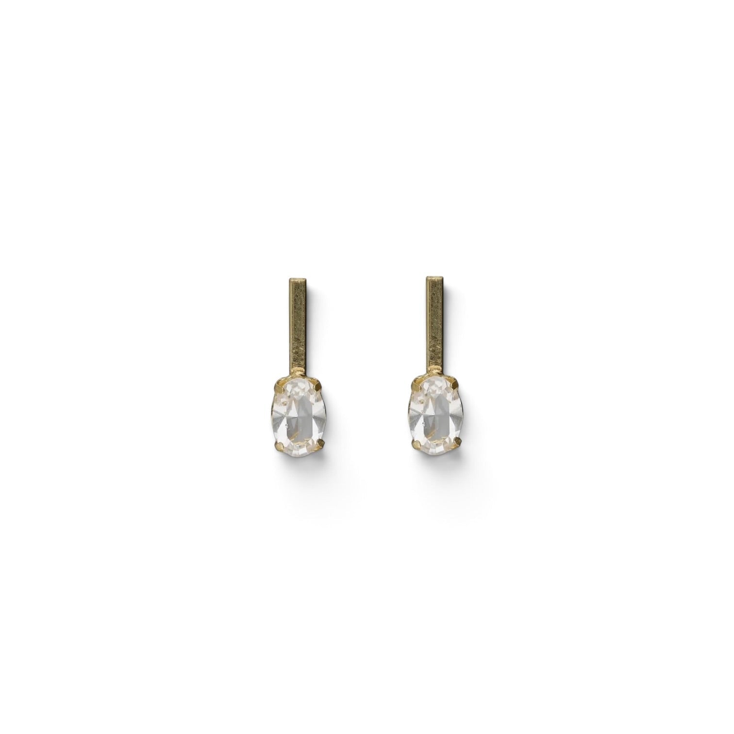 Pendientes Cristal y Palito - Piedra de Toque