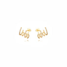 Pendientes Ear Jacket con Circonitas - Piedra de Toque