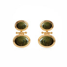 Pendientes Gemelos Oliva - Piedra de Toque