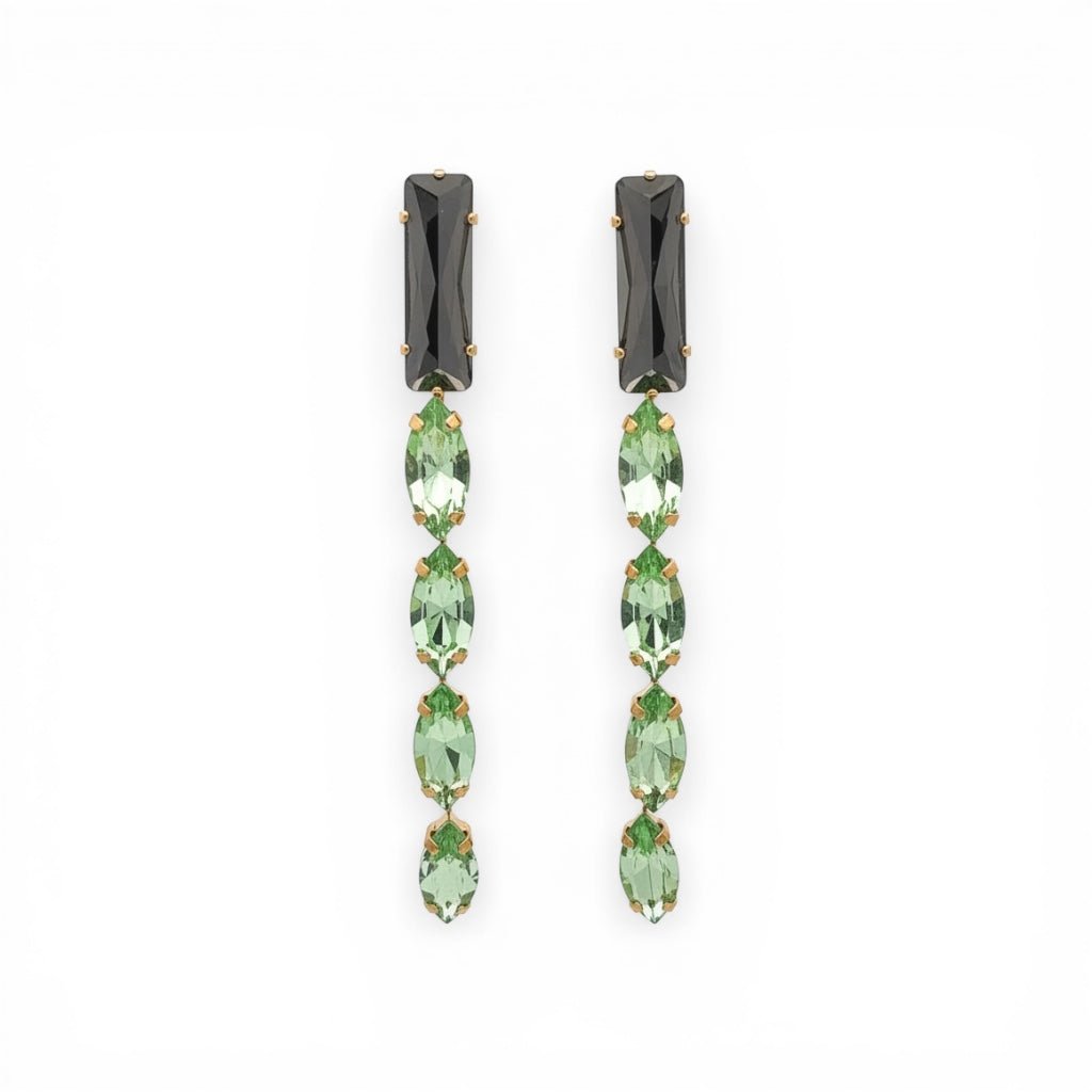 Pendientes Gris y Marquise Crisolito - Piedra de Toque