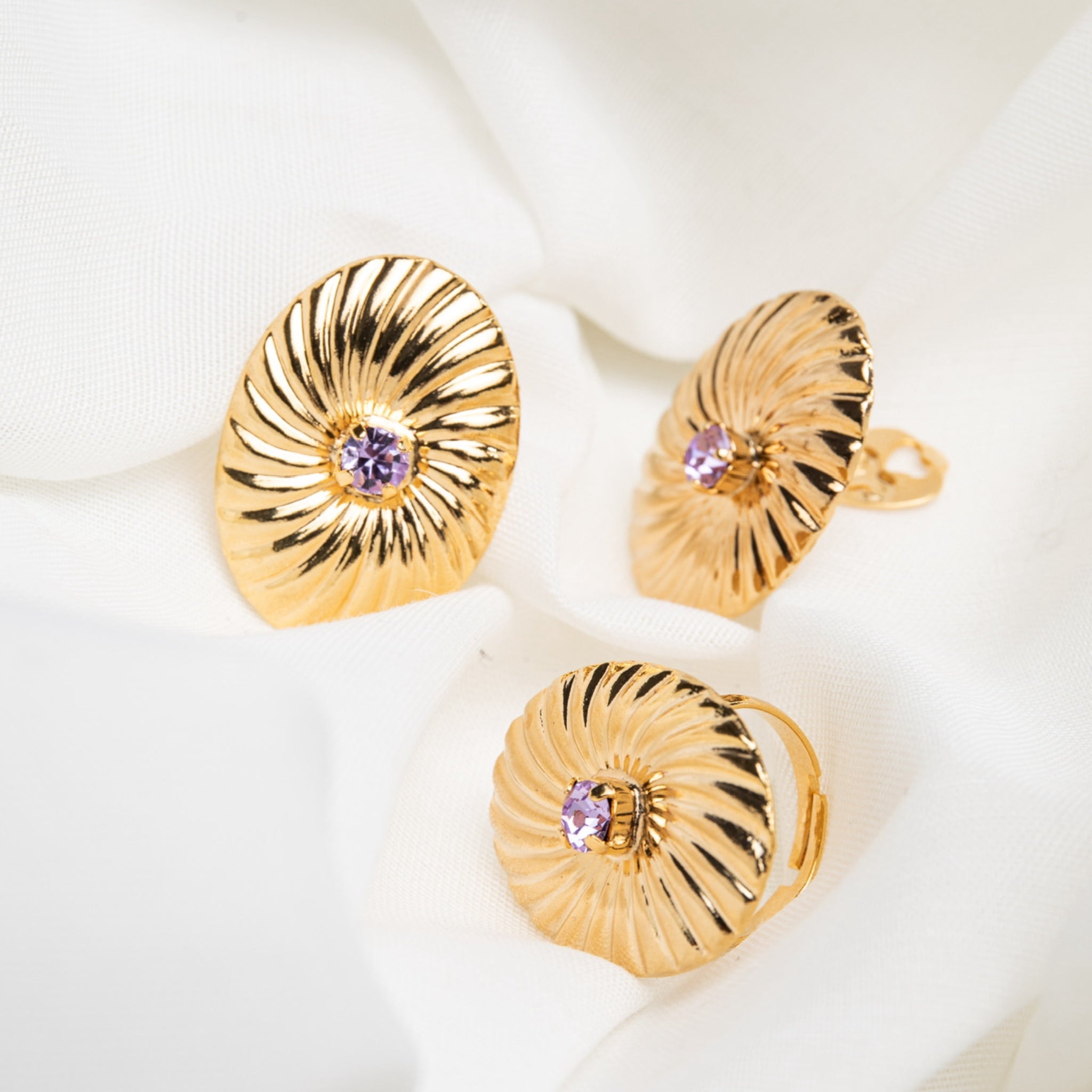 Pendientes Helia - Piedra de Toque