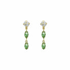 Pendientes Largos Crisolito - Piedra de Toque