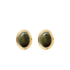 Pendientes Óvalos Oliva - Piedra de Toque