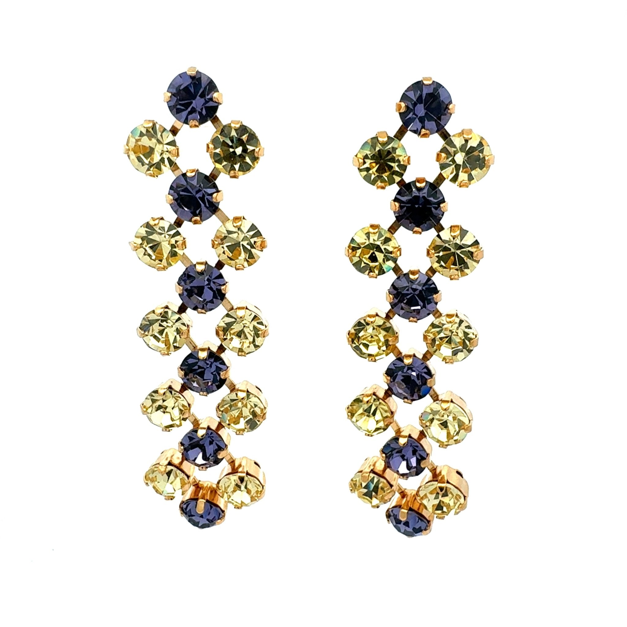 Pendientes Tanzanita y Jonquil - Piedra de Toque