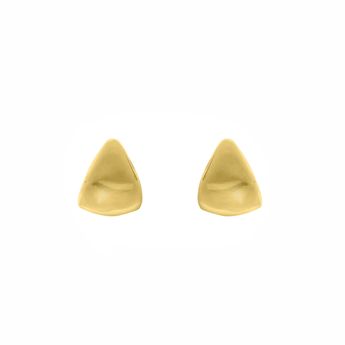 Pendientes Triángulos Lisos - Piedra de Toque