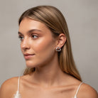 Pendientes Triángulos Plata - Piedra de Toque