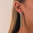 Pendientes Tridimensional Oro - Piedra de Toque