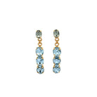 Pendientes Trío Azul Claro - Piedra de Toque