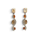 Pendientes Twist Champagne - Piedra de Toque