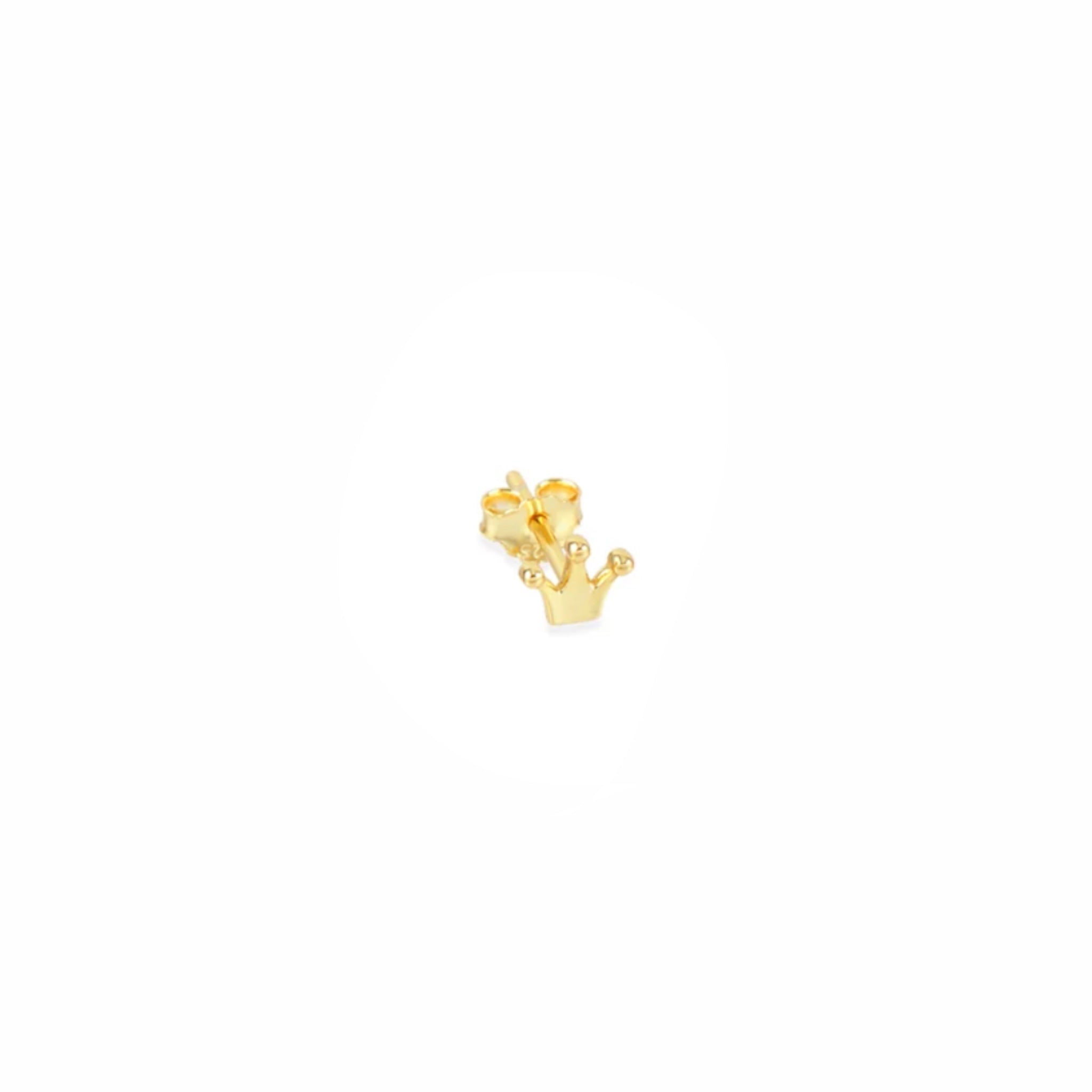 Piercing Coronita Oro - Piedra de Toque