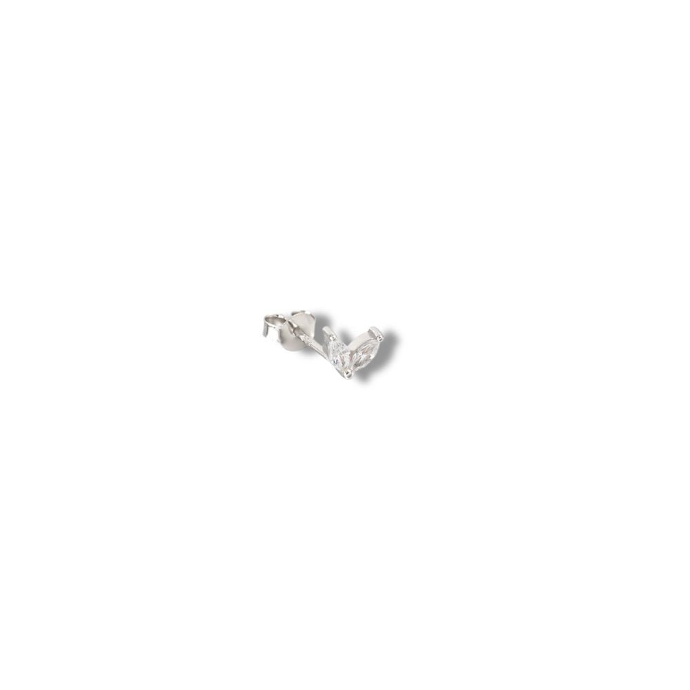 Piercing Doble Marquise Plata - Piedra de Toque