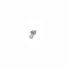 Piercing Estrella de Circonita Plata - Piedra de Toque