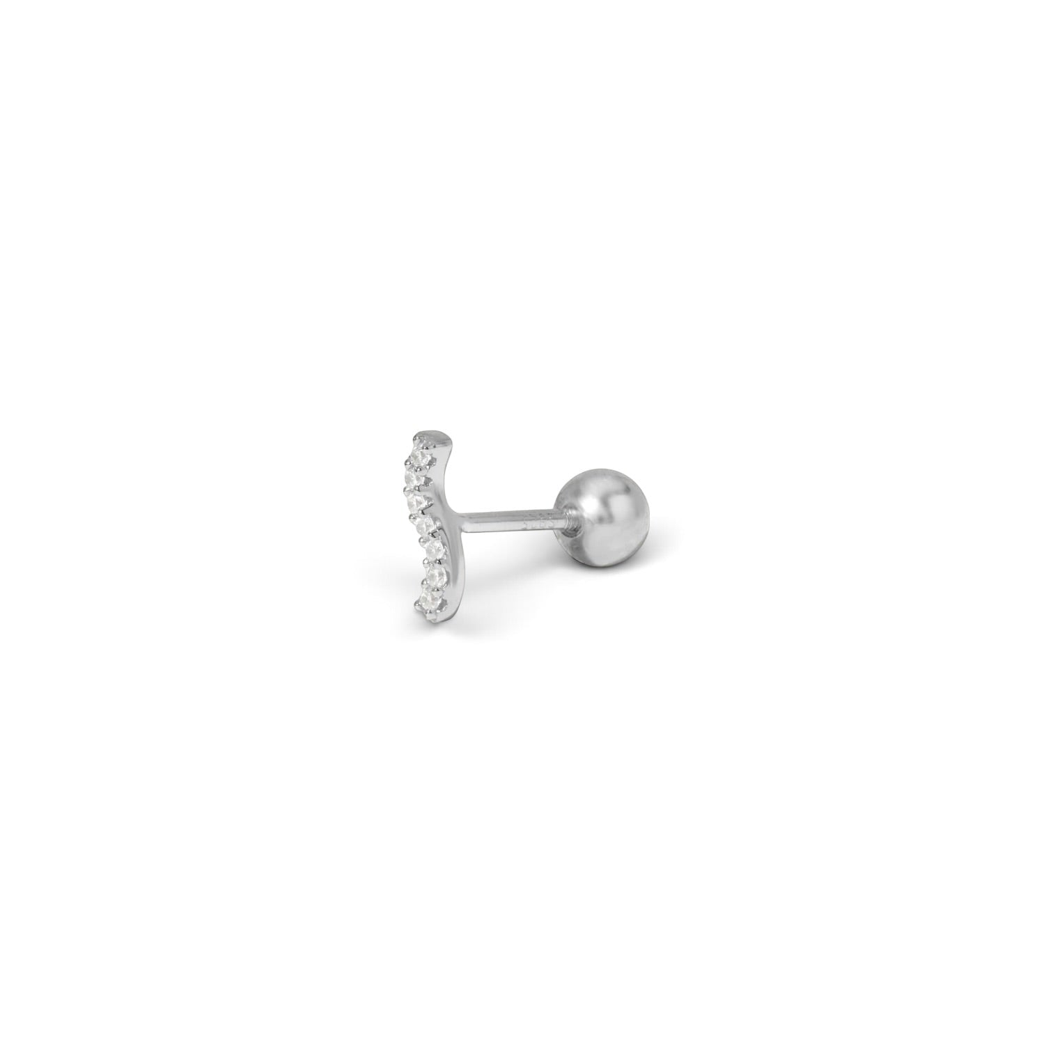 Piercing Kyma Plata (bolita) - Piedra de Toque