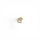 Piercing Triángulo Pavé Oro - Piedra de Toque