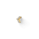 Piercing V Pavé Oro - Piedra de Toque