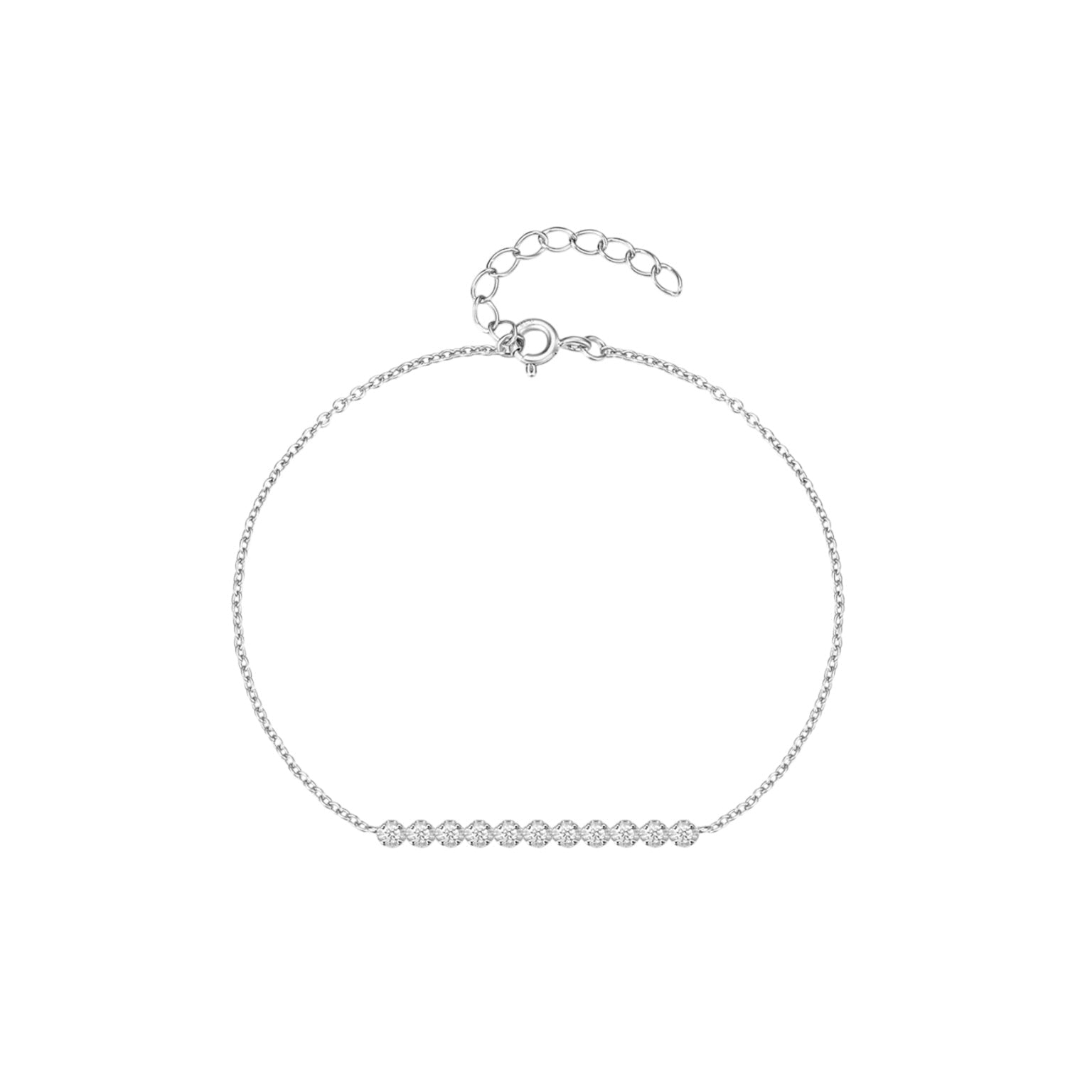 Pulsera Barra Pavé - Piedra de Toque