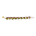 Pulsera Bicolor Amatista y Olivo - Piedra de Toque