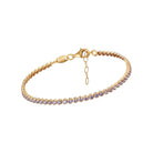 Pulsera Eternity Amatista - Piedra de Toque