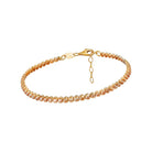 Pulsera Eternity Champagne - Piedra de Toque