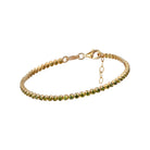 Pulsera Eternity Oliva - Piedra de Toque