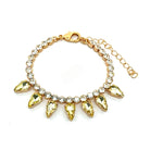 Pulsera Gotas Amarillo Claro - Piedra de Toque