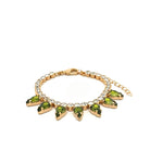 Pulsera Gotas Oliva - Piedra de Toque