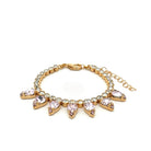 Pulsera Gotas Rosadas - Piedra de Toque