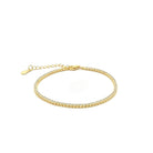 Pulsera Tenis Oro - Piedra de Toque