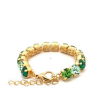 Pulsera Tenis Tonos de Verde - Piedra de Toque