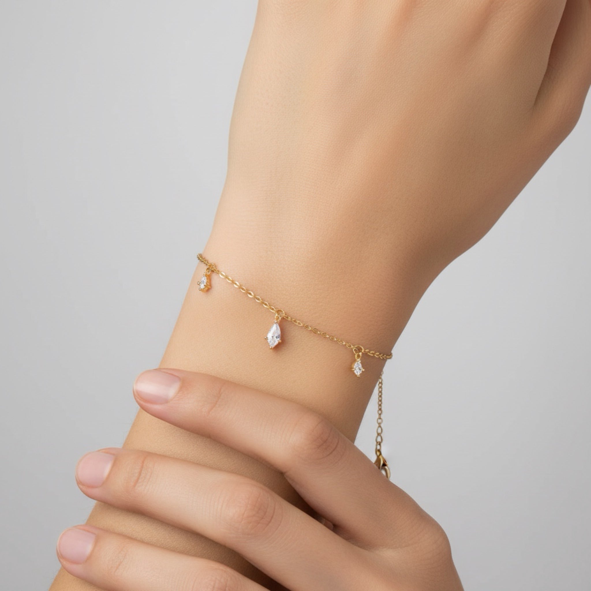 Pulsera Tres Lágrimas - Piedra de Toque