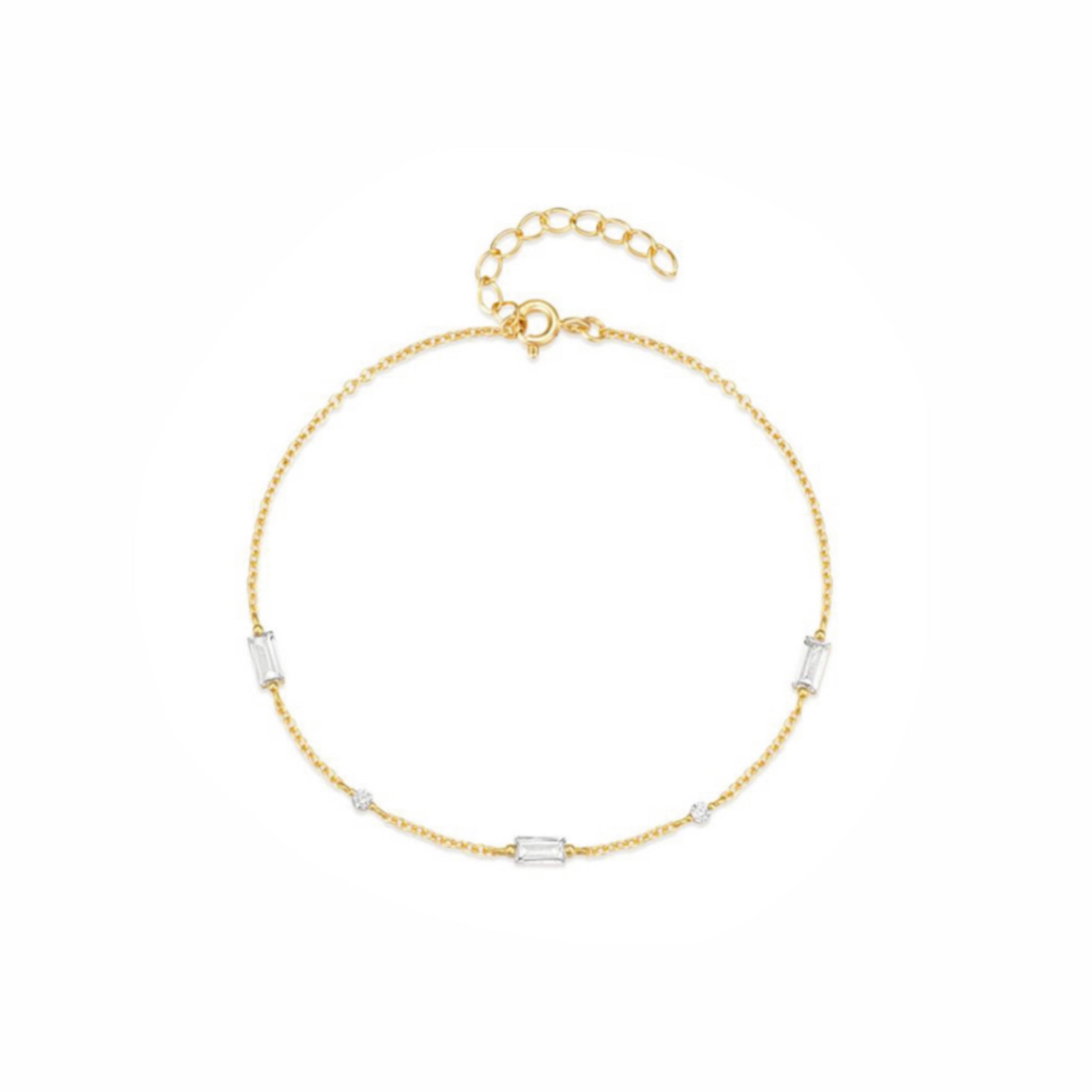 Pulsera Tres Rectángulos - Piedra de Toque