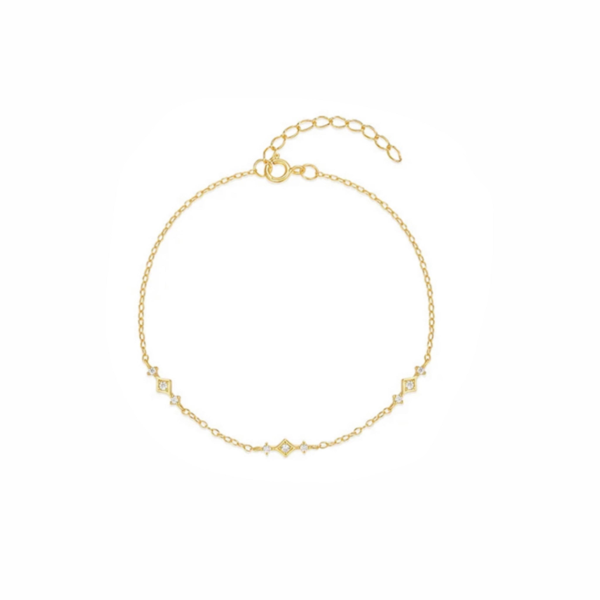 Pulsera Tres Rombos - Piedra de Toque